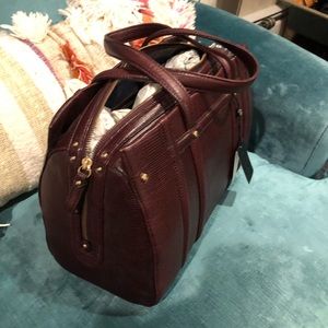 Brooks Brothers Exotic Embossed Lambskin Bag